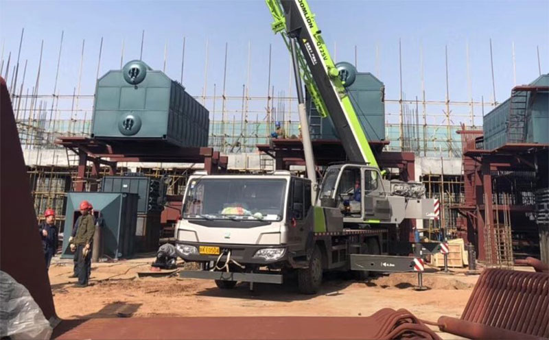 循環(huán)流化床SHX35-1.25-AⅡ鍋爐實拍