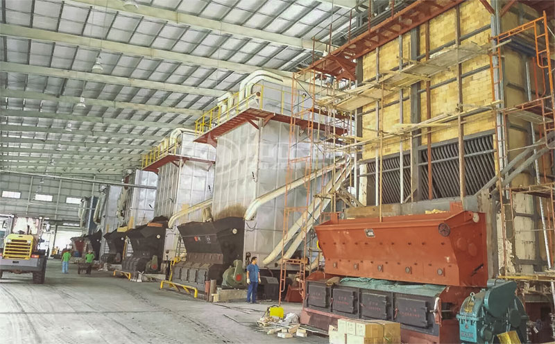 中正燃氣鍋爐燃燒系統(tǒng)實拍