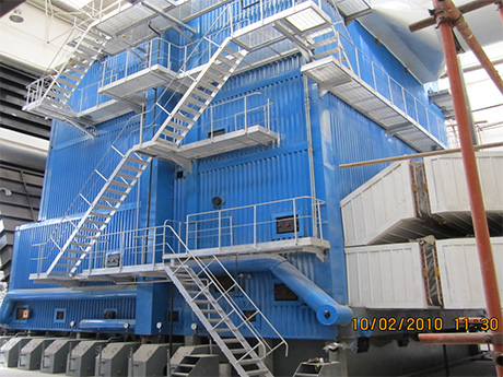 46MW，29MW DHL系列角管式水管熱水鍋爐