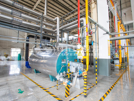 400萬大卡YY(Q)W燃?xì)庥袡C載體鍋爐項目